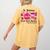 Preschool Teacher In October We Wear Pink Breast Cancer Women's Comfort Colors T-Shirt Back Print Mustard