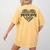 Principal Heart Life School Principal Teacher Appreciation Women's Comfort Colors T-Shirt Back Print Mustard