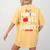 This Principal Loves Her School Teacher Appreciation Women's Comfort Colors T-Shirt Back Print Mustard
