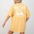 Prove It Text Evidences Reading Teacher First Day Of School Women's Comfort Colors T-Shirt Back Print Mustard