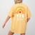 PTO Crew Parent School Volunteer Board Mom Parent Teacher Women's Comfort Colors T-Shirt Back Print Mustard PTO Crew Parent School Volunteer Board Mom Parent Teacher Women's Comfort Colors T-Shirt Back Print Mustard