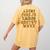Pumpkin ABC Halloween Alphabet Costume School Teacher Kids Women's Comfort Colors T-Shirt Back Print Mustard