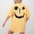 Pumpkin Artist Halloween Art Teacher Women's Comfort Colors T-Shirt Back Print Mustard Pumpkin Artist Halloween Art Teacher Women's Comfort Colors T-Shirt Back Print Mustard