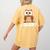 Quien Who Owl Spanish Teacher Women's Comfort Colors T-Shirt Back Print Mustard