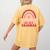 Rainbow Retro Homeschool Mom Teacher I Teach In My Pajamas Women's Comfort Colors T-Shirt Back Print Mustard Rainbow Retro Homeschool Mom Teacher I Teach In My Pajamas Women's Comfort Colors T-Shirt Back Print Mustard
