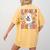 Read More Books Groovy Halloween Teacher Women Women's Comfort Colors T-Shirt Back Print Mustard