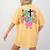Lets Read Reading Teacher Back To School Literacy Pencil Bow Women's Comfort Colors T-Shirt Back Print Mustard Lets Read Reading Teacher Back To School Literacy Pencil Bow Women's Comfort Colors T-Shirt Back Print Mustard