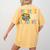 Readers Are Leaders Reading Book Lover Teacher Women Men Kid Women's Comfort Colors T-Shirt Back Print Mustard