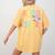 Readers Are Leaders Reading Book Lovers Teacher Women Kids Women's Comfort Colors T-Shirt Back Print Mustard