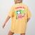 Ready To Rock School Shirt Students And Teachers Women's Comfort Colors T-Shirt Back Print Mustard