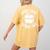 Red For Ed 2019 Support Teachers Support Kids Teacher Women's Comfort Colors T-Shirt Back Print Mustard