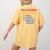 Relationship Status Single Married Hot Teacher Women's Comfort Colors T-Shirt Back Print Mustard