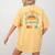 Retiring Science Teacher Retirement Women's Comfort Colors T-Shirt Back Print Mustard