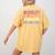 Retro Diversity Equity Inclusion Belonging DEIB Teacher Women's Comfort Colors T-Shirt Back Print Mustard