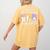 Retro Are You Fall O Ween Directions Teacher Halloween Ghost Women's Comfort Colors T-Shirt Back Print Mustard