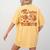 Retro I Teach The Cutest Turkey Thanksgiving Pumpkin Teacher Women's Comfort Colors T-Shirt Back Print Mustard Retro I Teach The Cutest Turkey Thanksgiving Pumpkin Teacher Women's Comfort Colors T-Shirt Back Print Mustard