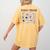 Retro Trick Or Treat Halloween Special Education Teacher Women's Comfort Colors T-Shirt Back Print Mustard