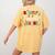 Santas Favorite Teacher Christmas Matching Xmas Men Women Women's Comfort Colors T-Shirt Back Print Mustard