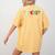 School Teacher Men And Women Back To School Teachers Women's Comfort Colors T-Shirt Back Print Mustard