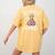 Science Girl Chemistry Biology Student Teacher Women's Comfort Colors T-Shirt Back Print Mustard