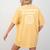 Science Teacher Biology Microbiology Pun Women's Comfort Colors T-Shirt Back Print Mustard