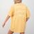Science Teacher Engineering Temperature Scales Fahrenheit Vs Celsius Vs Kelvin Humorous -Adults - Small Short Sleeve Modern V-Neck Cotton Blend Machine Wash Women's Comfort Colors T-Shirt Back Print Mustard