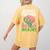 Science Teachers Love Brains Shirt Men Women Halloween Women's Comfort Colors T-Shirt Back Print Mustard