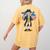 Six Seven 6 7 7 6 George Washington Teacher American Women's Comfort Colors T-Shirt Back Print Mustard
