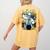 Skeleton Mad Scientist Halloween Costume Science Teacher Women's Comfort Colors T-Shirt Back Print Mustard Skeleton Mad Scientist Halloween Costume Science Teacher Women's Comfort Colors T-Shirt Back Print Mustard