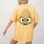 The Smart Seed Good Egg Teacher Halloween Costume Food Group Women's Comfort Colors T-Shirt Back Print Mustard The Smart Seed Good Egg Teacher Halloween Costume Food Group Women's Comfort Colors T-Shirt Back Print Mustard