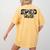 Special Education Squad Camo SPED Teacher Women's Comfort Colors T-Shirt Back Print Mustard