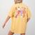 Special Education Teacher Ghosts Halloween SPED Teacher Women's Comfort Colors T-Shirt Back Print Mustard