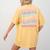 Sped Caffeinate Advocate Laminate Educate Teacher Women's Comfort Colors T-Shirt Back Print Mustard