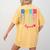 SPED Squad Proud Special Education Para Teacher Colorful Women's Comfort Colors T-Shirt Back Print Mustard