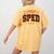 Sped Squad Team Special Education Teacher Halloween Women's Comfort Colors T-Shirt Back Print Mustard Sped Squad Team Special Education Teacher Halloween Women's Comfort Colors T-Shirt Back Print Mustard