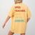 Sped Teacher Man Myth Legend Women's Comfort Colors T-Shirt Back Print Mustard
