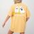 Spooky Ghost Inequalities Halloween Math Teacher Women's Comfort Colors T-Shirt Back Print Mustard Spooky Ghost Inequalities Halloween Math Teacher Women's Comfort Colors T-Shirt Back Print Mustard