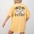 Spooky Ghost PE Teacher Squad Physical Education Halloween Women's Comfort Colors T-Shirt Back Print Mustard
