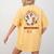 In My Spooky Science Teacher Era Occupational Haunts Women's Comfort Colors T-Shirt Back Print Mustard