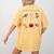 Spooky Syllables Halloween Teacher Student Education Women's Comfort Colors T-Shirt Back Print Mustard Spooky Syllables Halloween Teacher Student Education Women's Comfort Colors T-Shirt Back Print Mustard