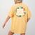 Stand Up For Science STEM Advocacy Pro Scientific Teacher Women's Comfort Colors T-Shirt Back Print Mustard