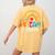 STEAM Teacher Squad Team Crew Back To School STEM Special Women's Comfort Colors T-Shirt Back Print Mustard