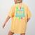 STEM Teacher Shirt STEM Teacher Tshirts STEM Is My Jam Women's Comfort Colors T-Shirt Back Print Mustard