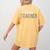Substitute Teacher Supplies For Teachers Leopard For Men Women Women's Comfort Colors T-Shirt Back Print Mustard