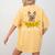 Sunflower Yorkie Mom Dog Lover Women's Comfort Colors T-Shirt Back Print Mustard
