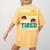Super Hero Teacher Superheroes Women's Comfort Colors T-Shirt Back Print Mustard Super Hero Teacher Superheroes Women's Comfort Colors T-Shirt Back Print Mustard