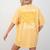 I Teach The Cutest Bees In The Beehive Teacher Women's Comfort Colors T-Shirt Back Print Mustard