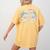 I Teach The Cutest Little Dolphins Cute Animal Teacher Women's Comfort Colors T-Shirt Back Print Mustard