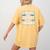 I Teach The Cutest Little Sharks Teacher School Women's Comfort Colors T-Shirt Back Print Mustard I Teach The Cutest Little Sharks Teacher School Women's Comfort Colors T-Shirt Back Print Mustard