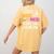 I Teach Hocus Pocus Some Call It Math Teacher Women's Comfort Colors T-Shirt Back Print Mustard